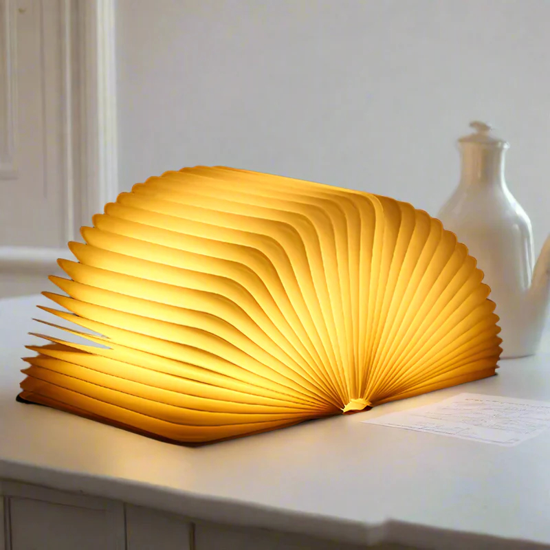 ANKERALLEO's tweet image. A book that lights up your room 📚✨

This creative LED book lamp opens like a book and turns into a beautiful reading light. Perfect for bedside tables and cozy reading moments.

More:
 ankeral.com/folding-led-bo…
#LEDBookLamp #BookLight #ReadingLamp #HomeDecor #BookLovers #Ankeral