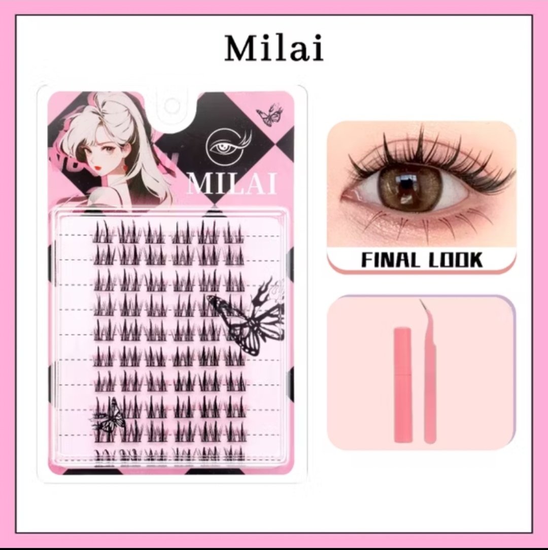 flowerieeeee's tweet photo. wts preloved milai fake eyelashes B09 (udah aku pakai sebaris), udah lengkap sama pinset pink + lem pink

35k ajaa bisa co by shopee, bisa kirim hari ini https://t.co/z3XjGe8TD3