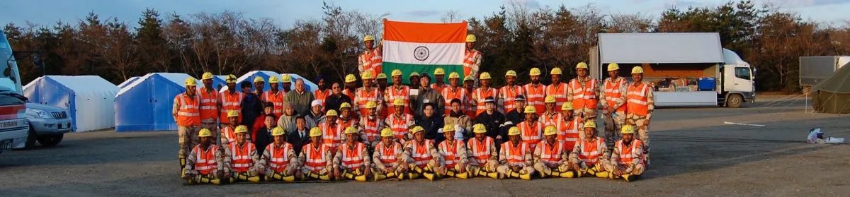 IndianEmbTokyo's tweet photo. Fifteen years since the devastating earthquake and tsunami in Tohoku region, @IndianEmbTokyo remembers the lives lost and destruction that unfolded. Japan was not alone that day. India’s NDRF worked with our Japanese friends on their first ever overseas operation for relief work. We remember and commemorate the cooperation between our people and government.