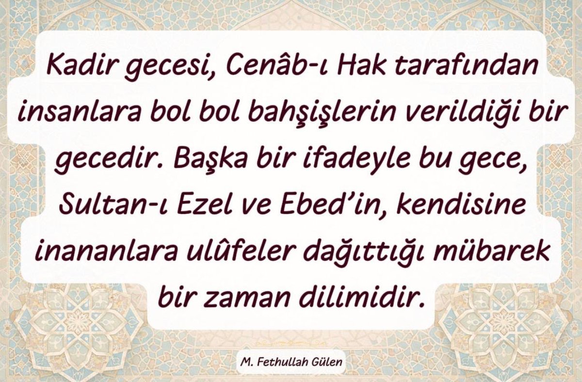 Fethullah Gülen tweet media