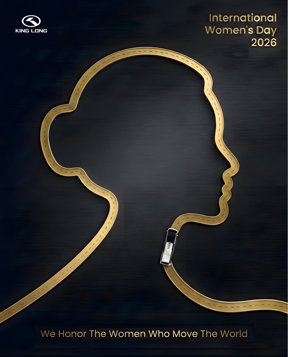 ❤She Drives. She Leads. She Inspires.  
 At KING LONG, we celebrate the strength, resilience, and determination of women around the world! 
💪🚍  Happy International Women’s Day to all the women moving the world forward! 🚌✨  #KINGLONG #InternationalWomensDay #StrengthJourney