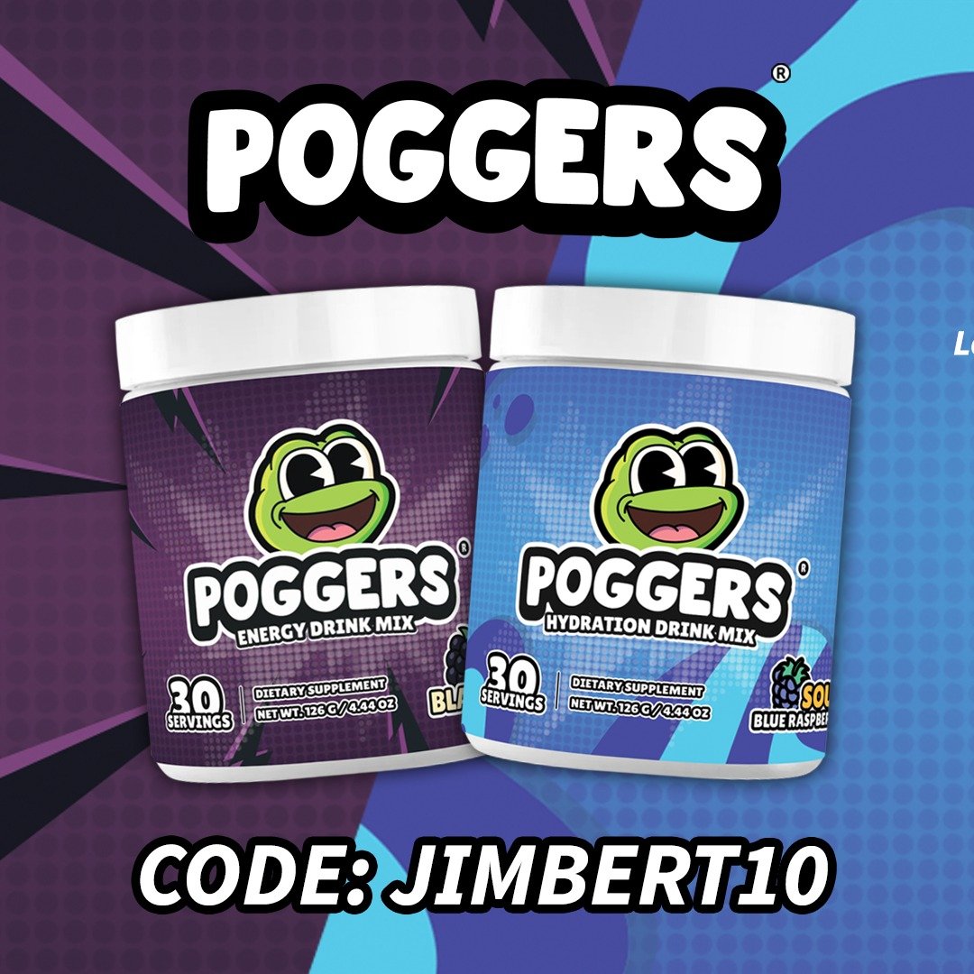 Por primera vez, en 4 años como creador de contenido, el equipo gano su primer patrocinador, la marca <a href="/PoggersShop/">POGGERS® 🐸</a> nos acepto para su programa de afiliados y tenemos nuestro codigo de descuento, JIMBERT10, gracias por ayudarnos a lograr esto owo💙🤍🖤💜