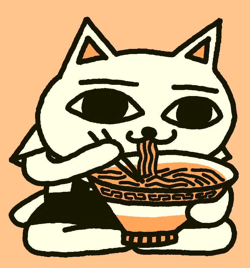 「即席ラーメン」|山野一のイラスト