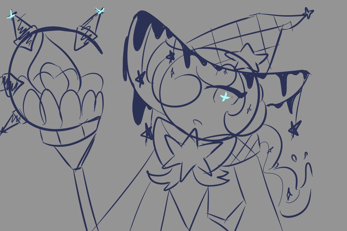SilverrVeil's tweet photo. tempted to do a thing with my old design of precorrupted Bachalomoth because wydm you gonna drop these cool npcs and never mention them again? https://t.co/N2SCfr8ePA