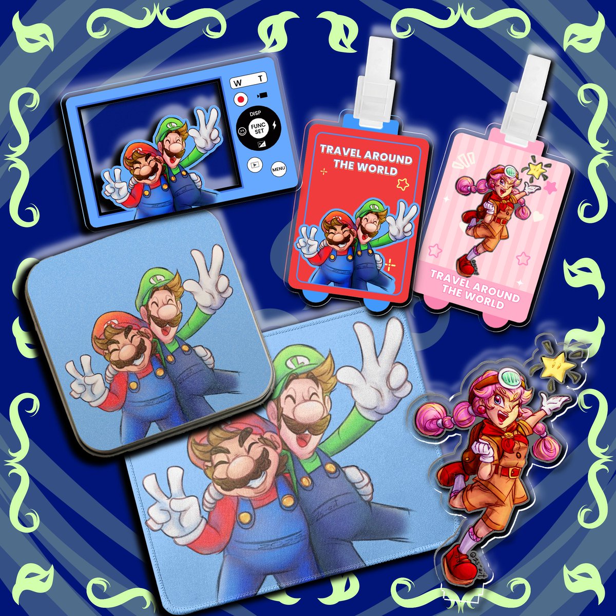 Zelig_Shaine's tweet photo. also got some travel buddies for your next adventure! 
#SuperMarioBrosfanart https://t.co/S1MfMC3d2Z