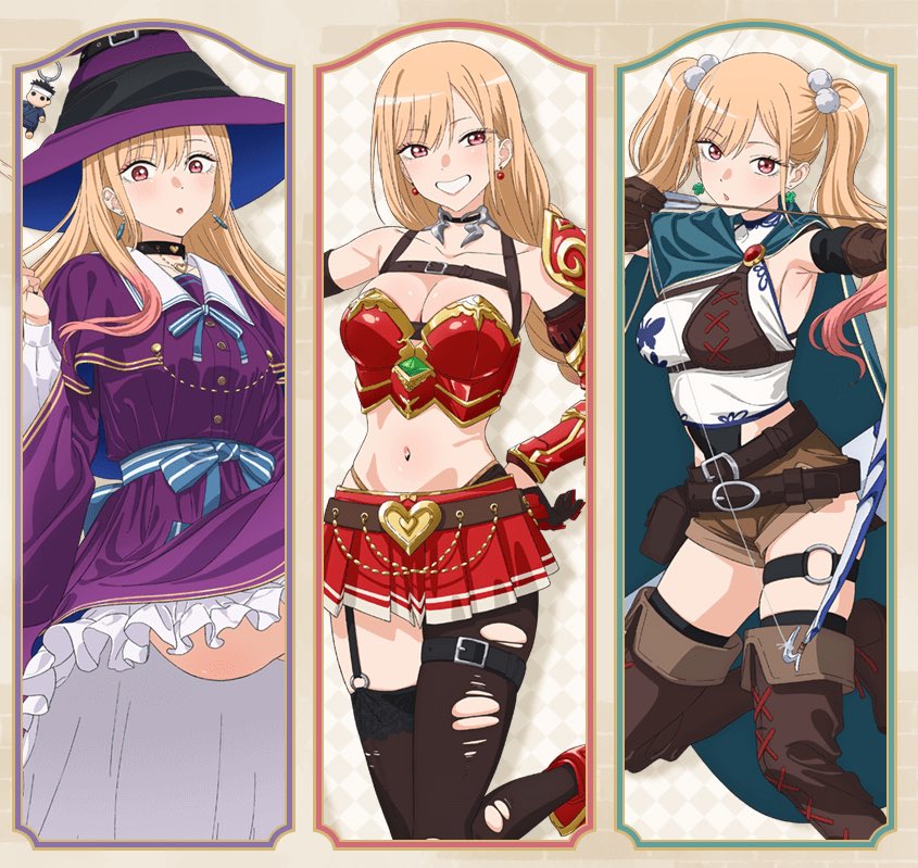 new marin illustrations!! ♡ o m g (｡ρω-｡)