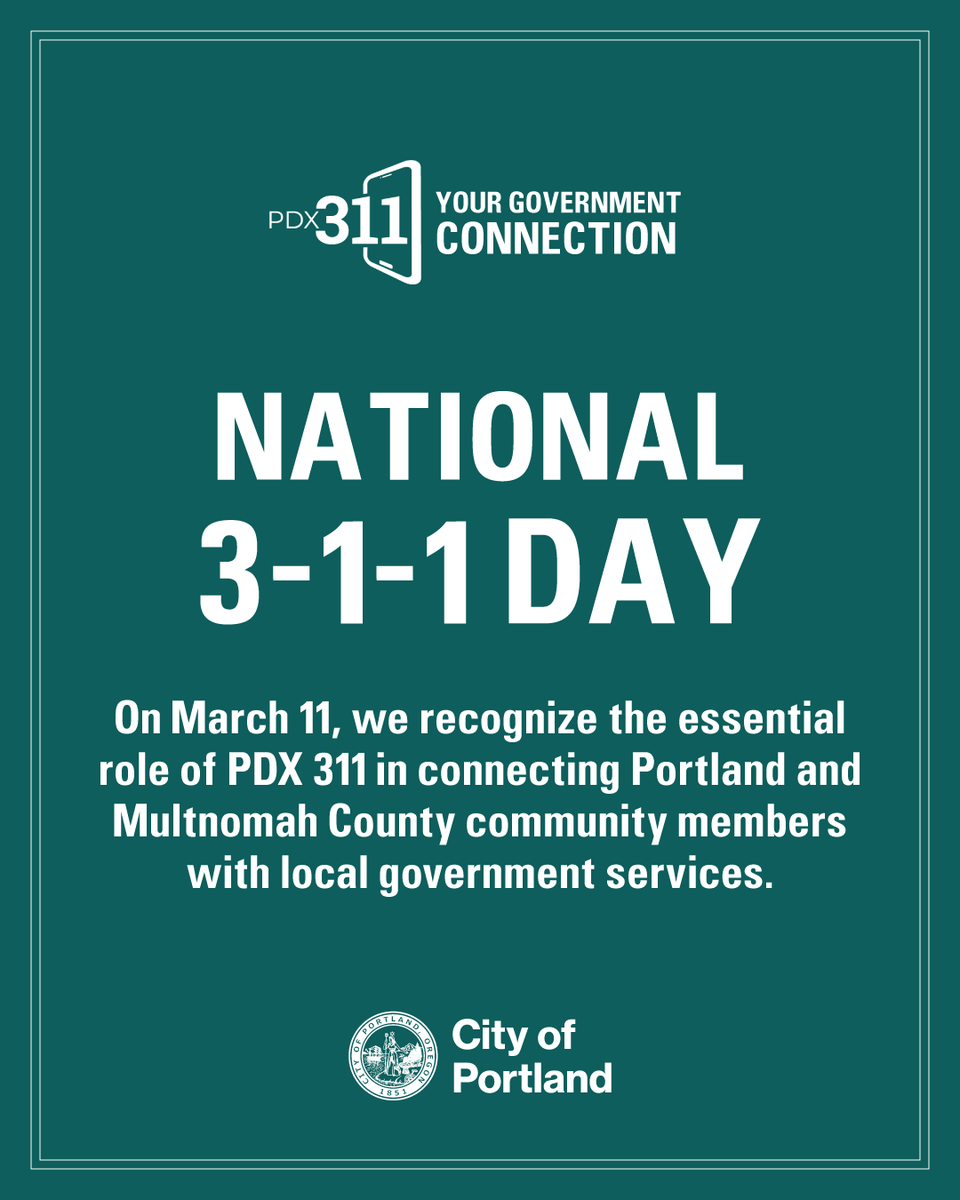 City of Portland, OR tweet media