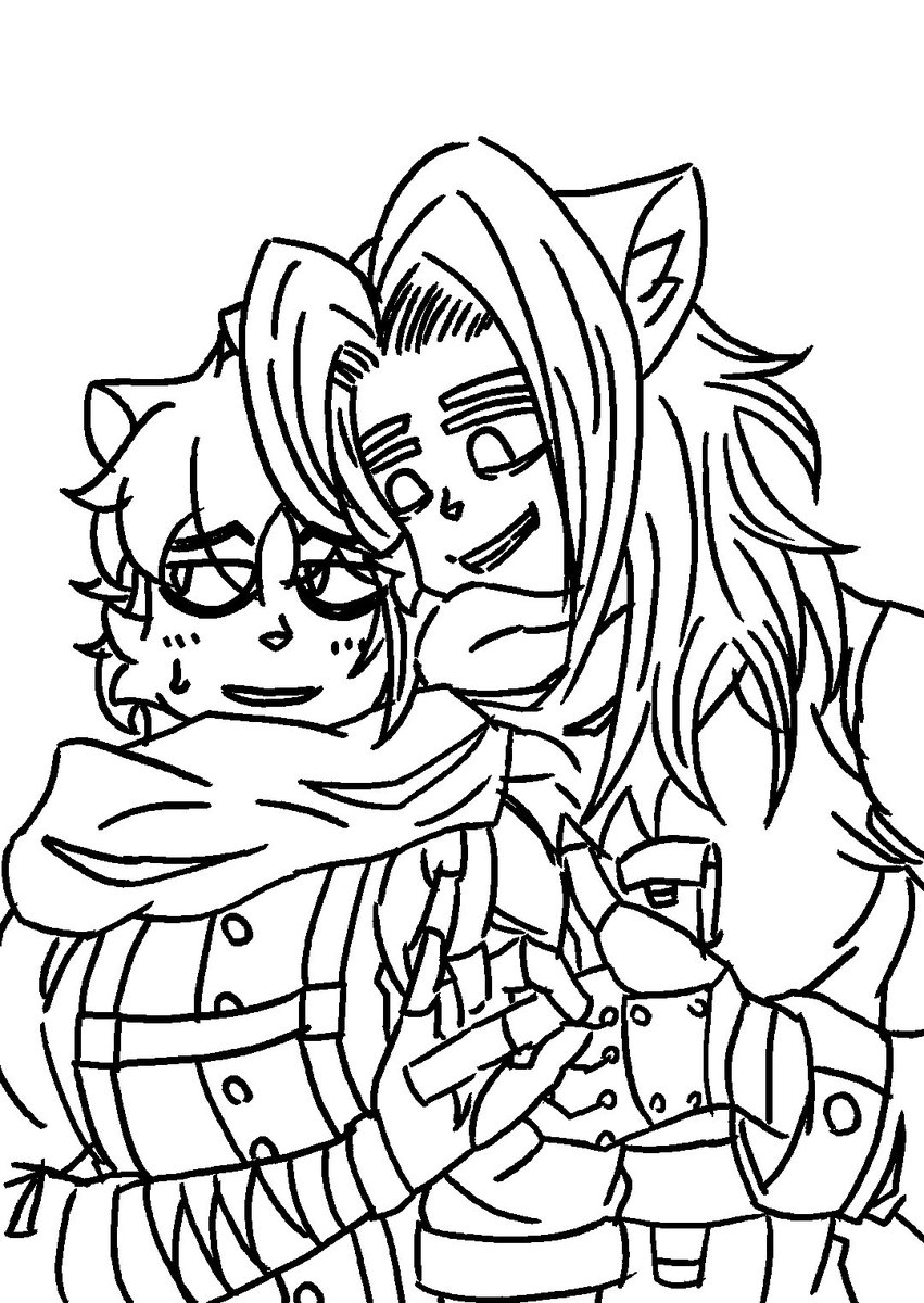 BenShi52042's tweet photo. Badger and guinea pig.
獾和豚鼠 https://t.co/FY4QhpmT4T