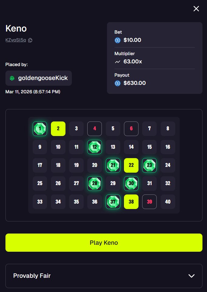 Tilt Town GIVEAWAY

<a href="/GoldenGooseG_/">Golden Goose</a> Was able to run up a $150 <a href="/goatedcom/">Goated</a> weekly to $1450! Definitely made up for past few streams of rinsing lol 😅😂🤣 xd 

$5 to 10 people on their <a href="/goatedcom/">Goated</a> accounts.

Rules:
-Follow us, like this post and repost
-Leave your goated usernames in