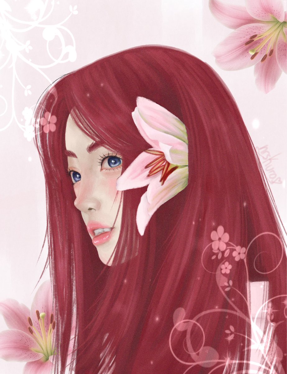 KUSHINA ART MADE FOR ME 💐❤️‍🩹🥹 i’m truly so lucky and happy i’m crying