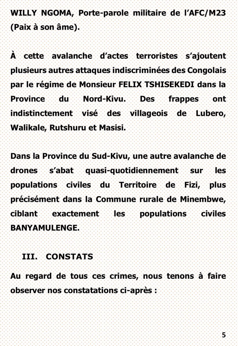 M23RDCONGO tweet media