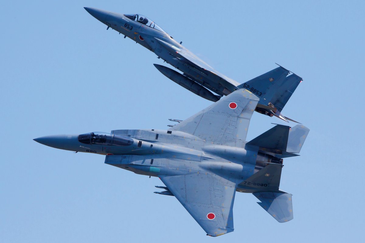 jointstaffpa's tweet photo. 昨日、日本海において領空侵犯のおそれがあったため、空自北部航空方面隊の戦闘機が緊急発進し、対応しました。防衛省・自衛隊は、引き続き、我が国の領域と国民の皆様の平和な暮らしを守るため、24時間365日、対応に万全を期していきます。
※写真は資料画像
#航空自衛隊 #スクランブル #F15 https://t.co/XSwray2xPP