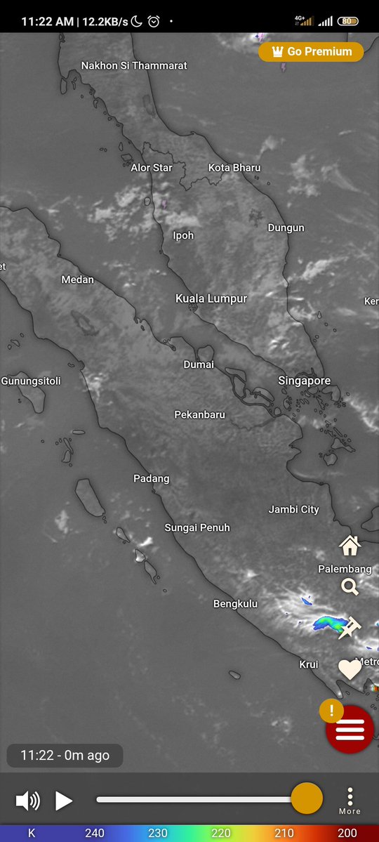 Terang benderang.. 
Beberapa waktu lalu kata BMKG daerah sini, udah domku udah masuk kemarau pertama. Udah nyaris 3 pekan ga hujan wkwkwk

Masih ada kemarau kedua😆