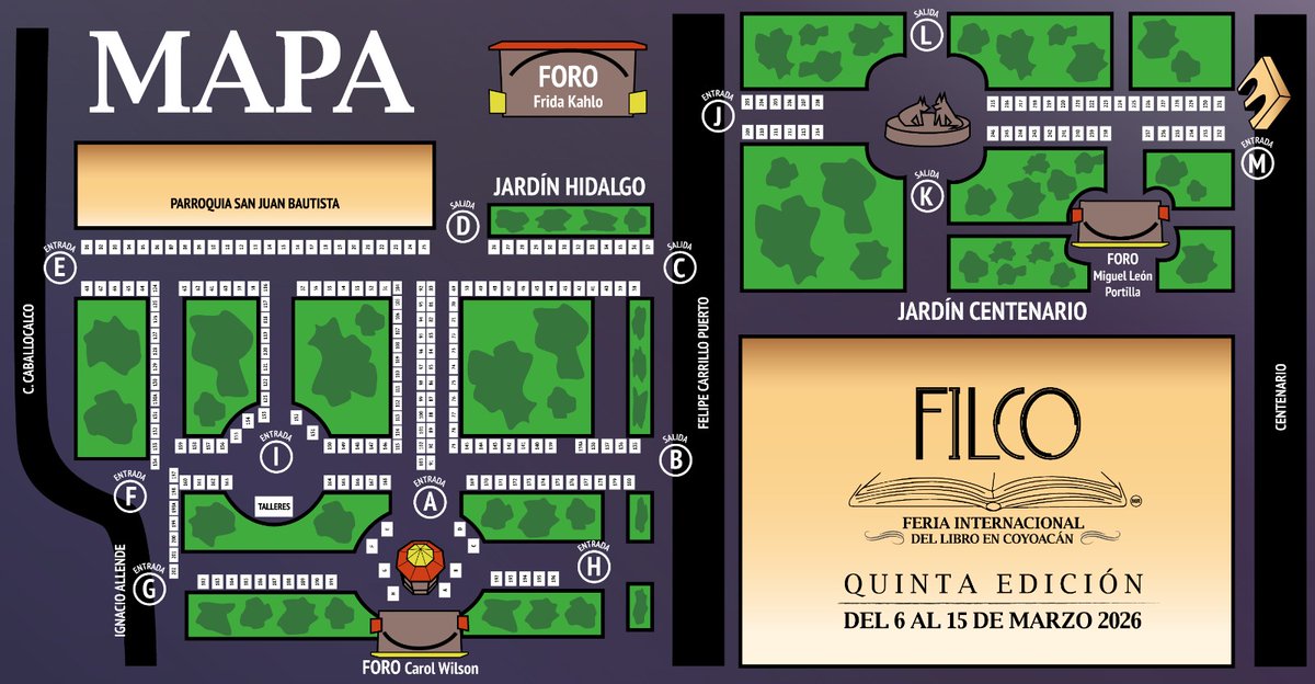 #CDMX #Coyoacán #Filco jueves 12, 2 pm.