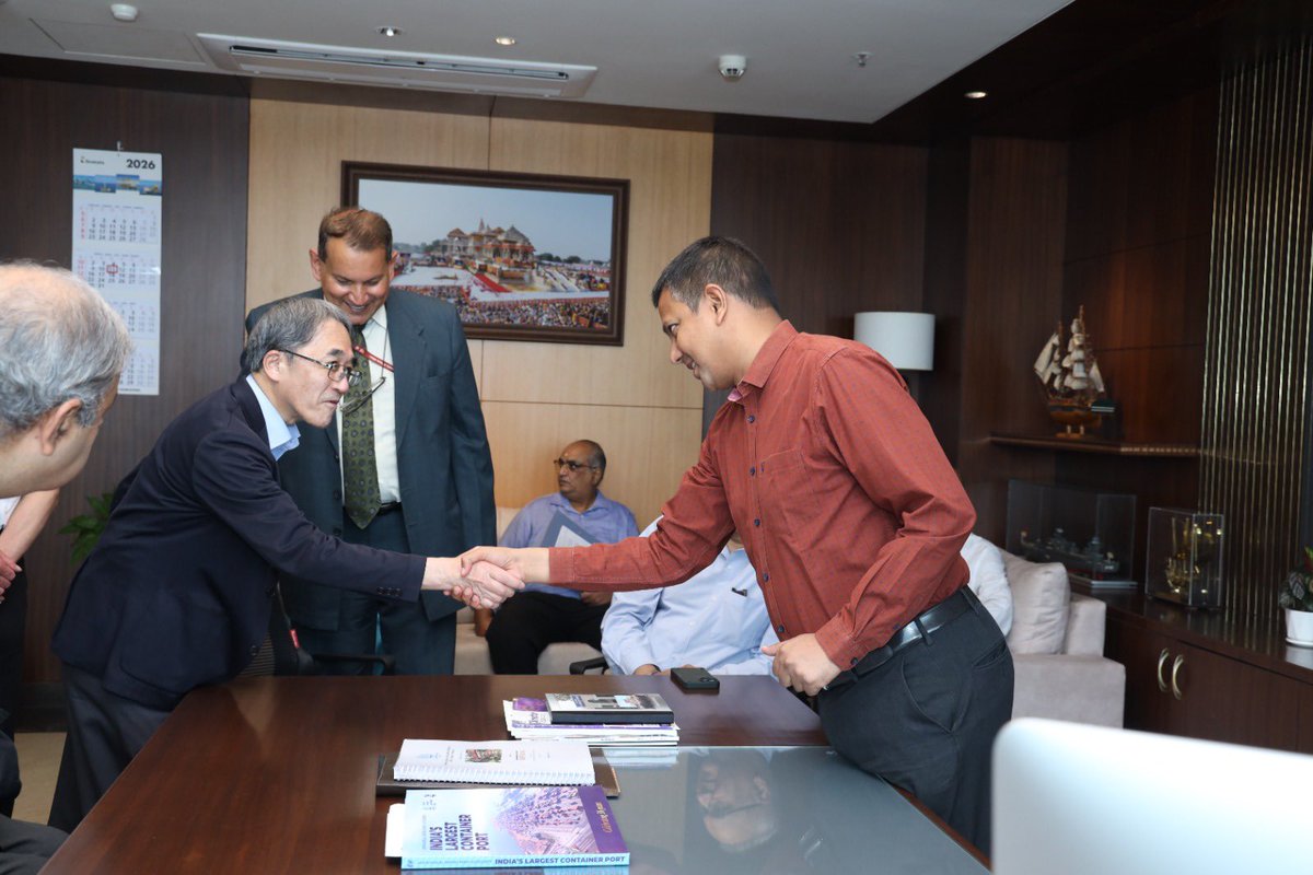 जवाहरलाल नेहरू पत्तन प्राधिकरण (JNPA) tweet media