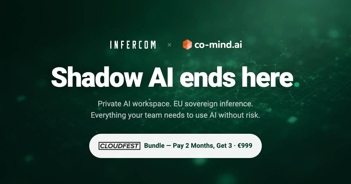 Infercom tweet media