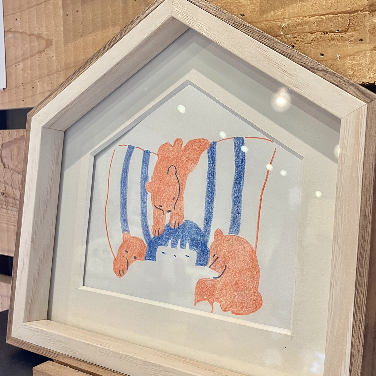 「\ondo STORE 展示・販売中/ ryuku 特集『Bear Goes T」|ryukuのイラスト