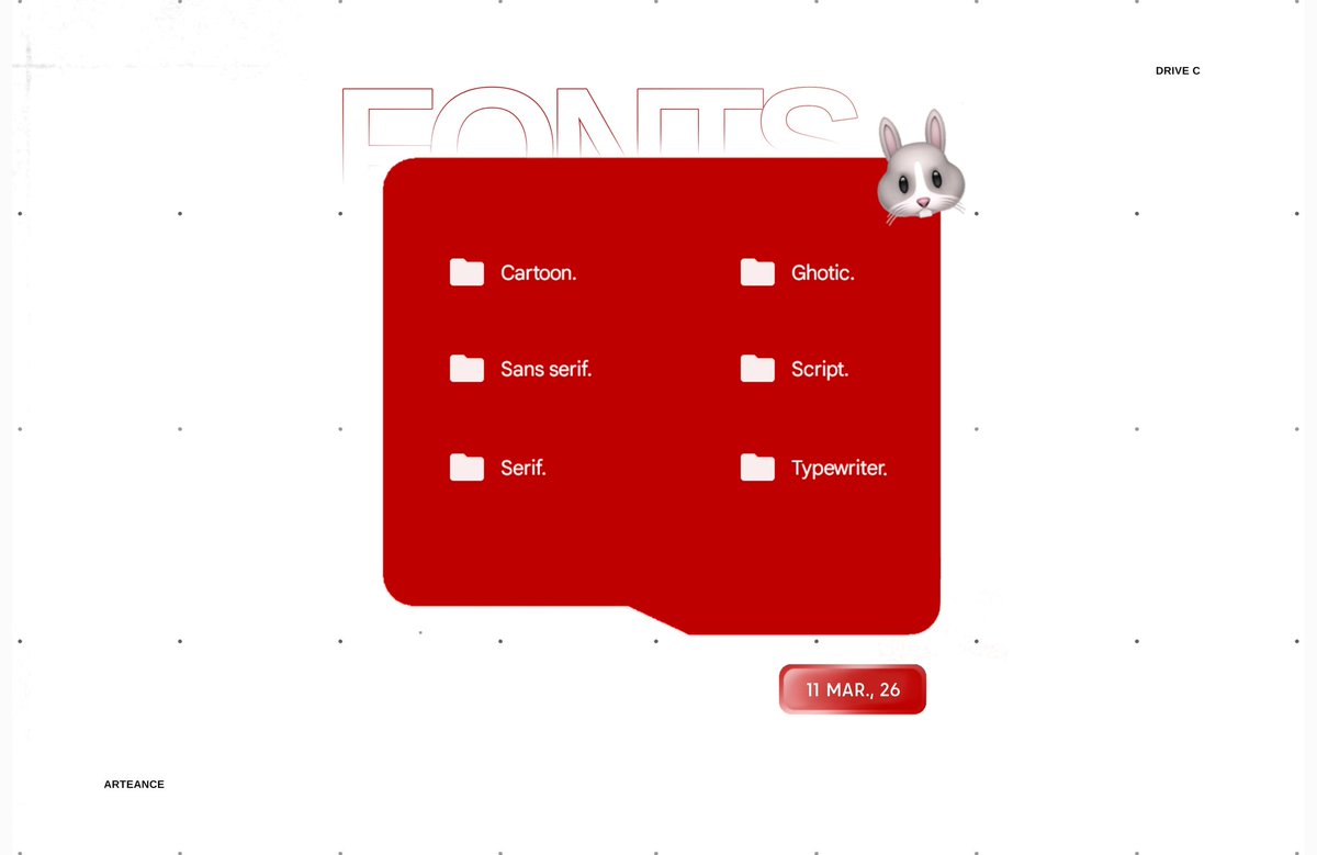 ㅤ
ㅤㅤ...ㅤㅤ✦ֻ꤫ㅤㅤ ﹛ 𝖿𝗈𝗇𝗍𝗌 ﹜

ㅤㅤ⬩ ㅤ𝗁𝖾 𝖺𝗊𝗎í 𝗎𝗇𝖺 𝗋𝖾𝖼𝗈𝗉𝗂𝗅𝖺𝖼𝗂ó𝗇 𝖽𝖾
ㅤㅤ+𝟧𝟥𝟢 𝖿𝗈𝗇𝗍𝗌 𝗏𝖺𝗋𝗂𝖺𝖽𝖺𝗌. 𝟫𝟤 𝖼𝖺𝗋𝗉𝖾𝗍𝖺𝗌. 

ㅤㅤᲘ꒢ㅤㅤ  drive.google.com/drive/folders/…

ㅤㅤ©   sus respectivos autores. 
ㅤ