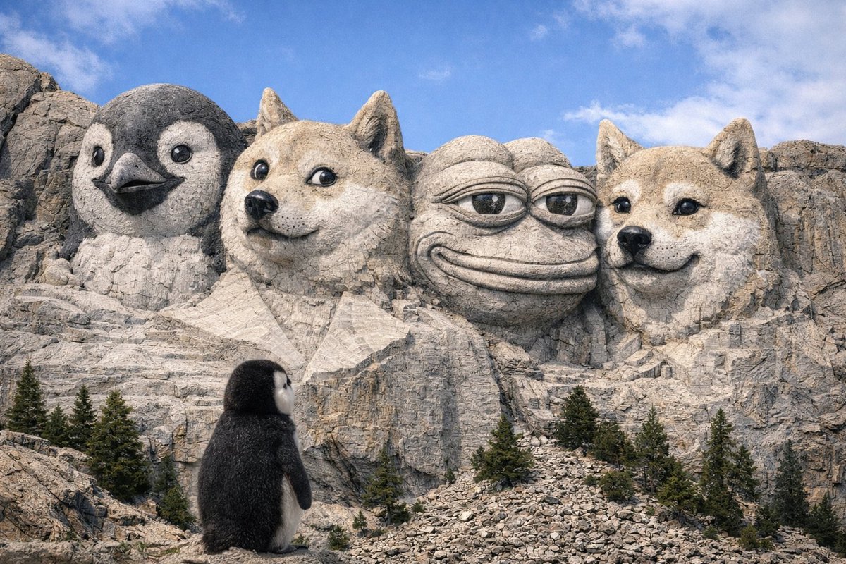 What makes $Penguin different is simple: numbers don’t lie.
It has one of the largest communities ever in crypto twitter, with thousands of holders and supporters who believe the penguin represents patience, conviction, and endurance.

Just like a penguin crossing an icy