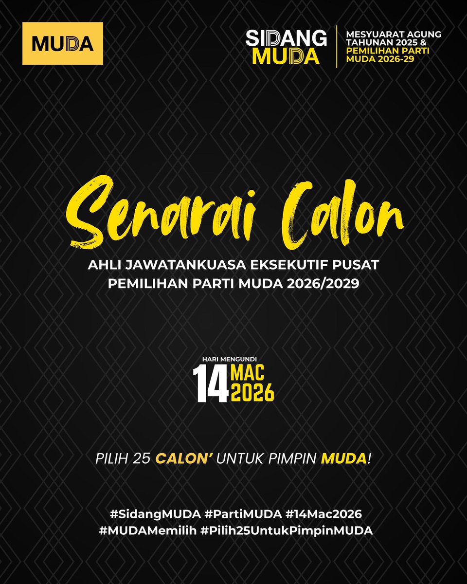 Parti MUDA tweet media