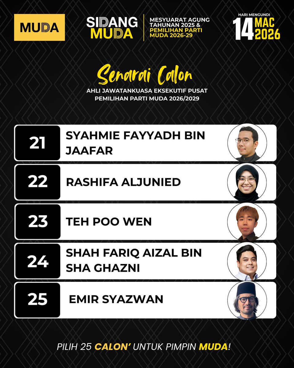 Parti MUDA tweet media