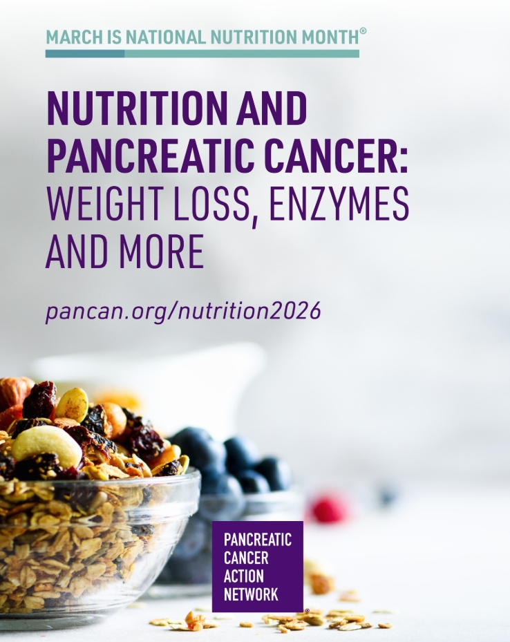 PanCANPugetS's tweet photo. Join us on Thursday, March 26, for our Nutrition Month webinar. Our panel of special guests will talk about common nutritional challenges as well as leading-edge research, new guidance for pancreatic enzyme uses and more.

Visit https://t.co/1yENsoAEzb to register! https://t.co/8fgRLAoNxS