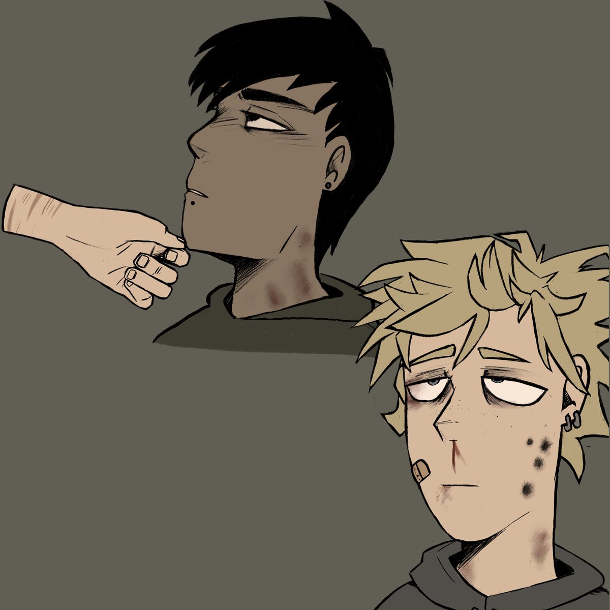 loved them so much that I wanted to post the individual panels of all of my backslide pieces 📸🚬 #spcreek