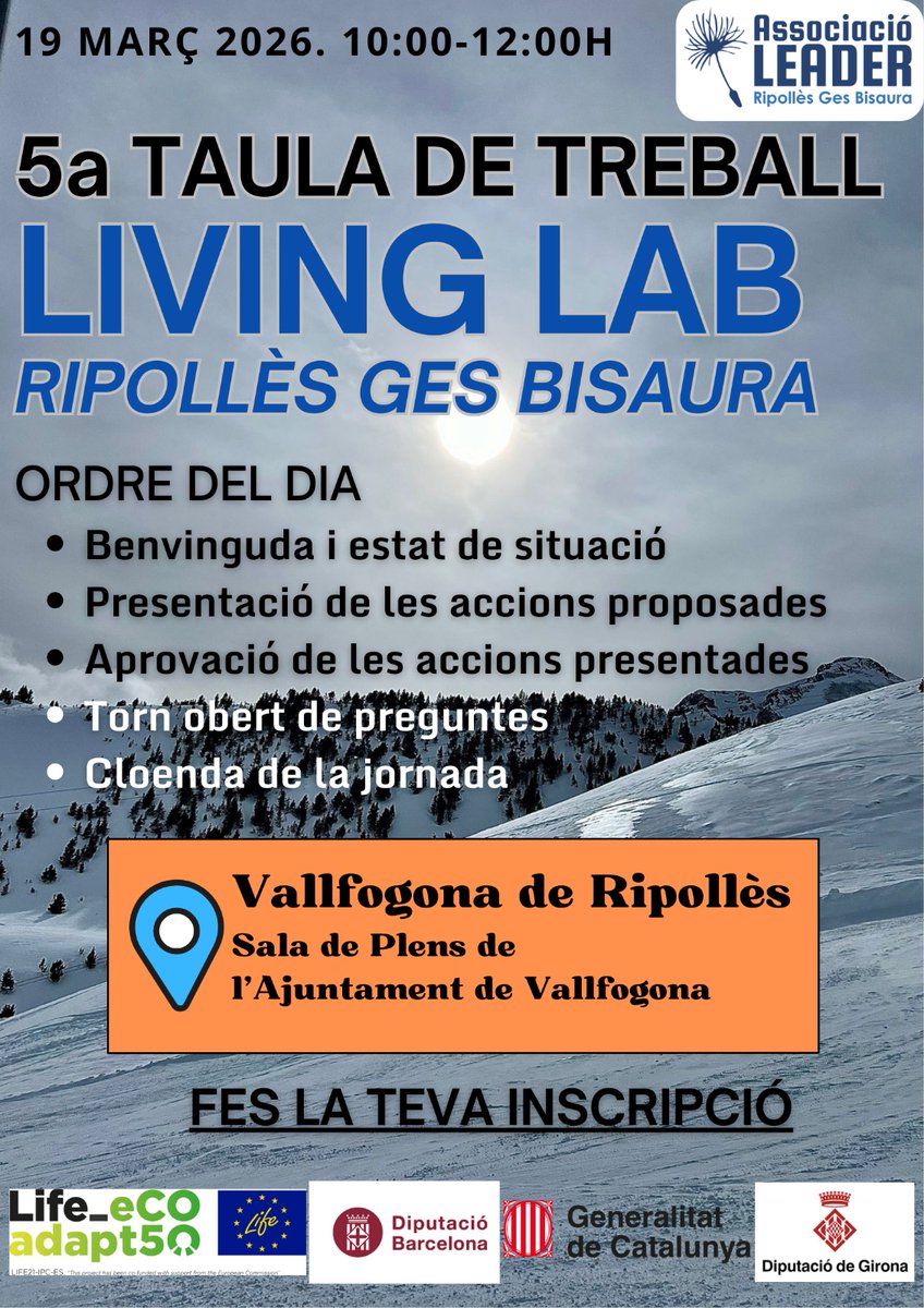 LEADER · Ripollès Ges Bisaura tweet media