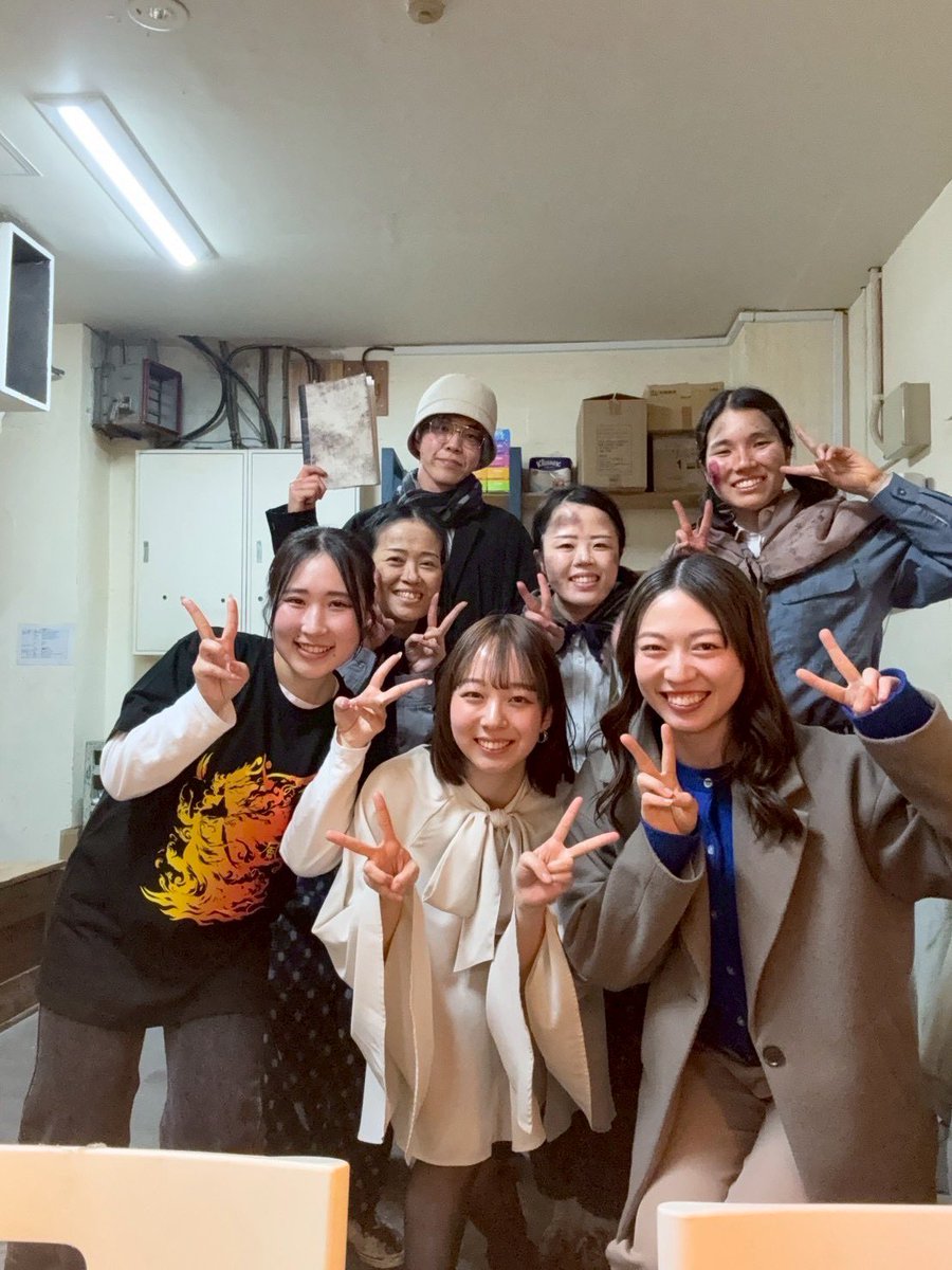 serorichicken's tweet photo. 諸事情により再掲

#火の風2026 
3/9田島組無事に終演いたしました！
アンケート含め嬉しい感想ばかりで胸がいっぱいです☺️

東京大空襲という題材は決して難しいだけでは片付けられない程でしたが、この舞台に立つ事ができてよかったです。少しでも忘れないきっかけになる事を祈っています。 https://t.co/JeAwReUFRD