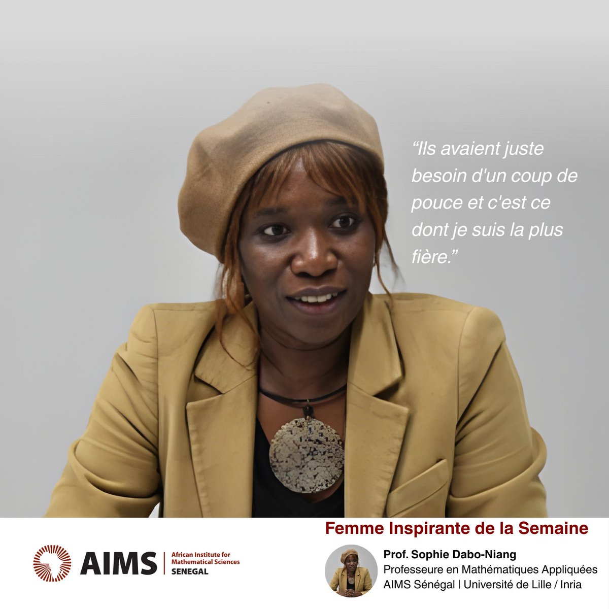 AIMS Sénégal tweet media