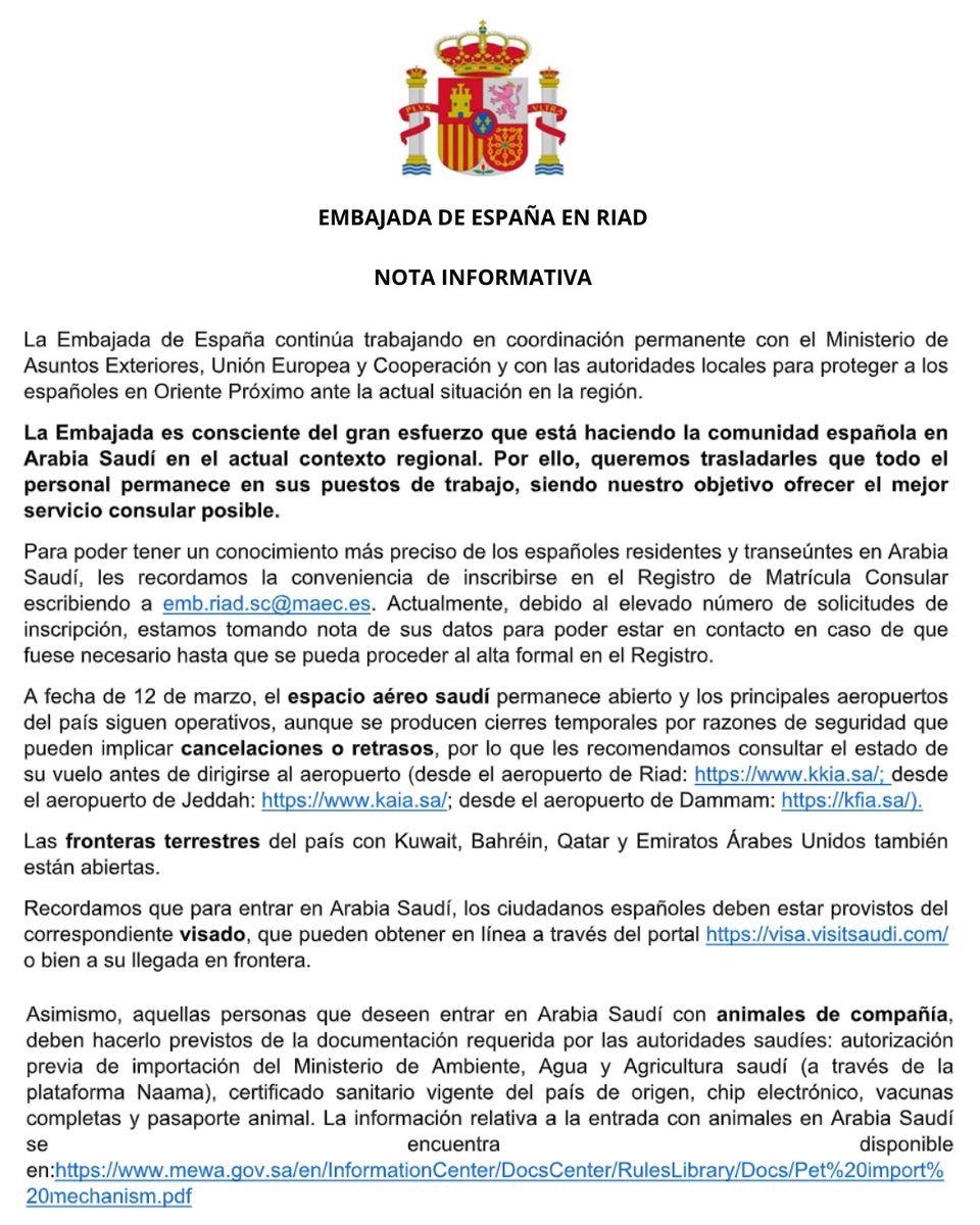 EmbEspaña en A.Saudí tweet media