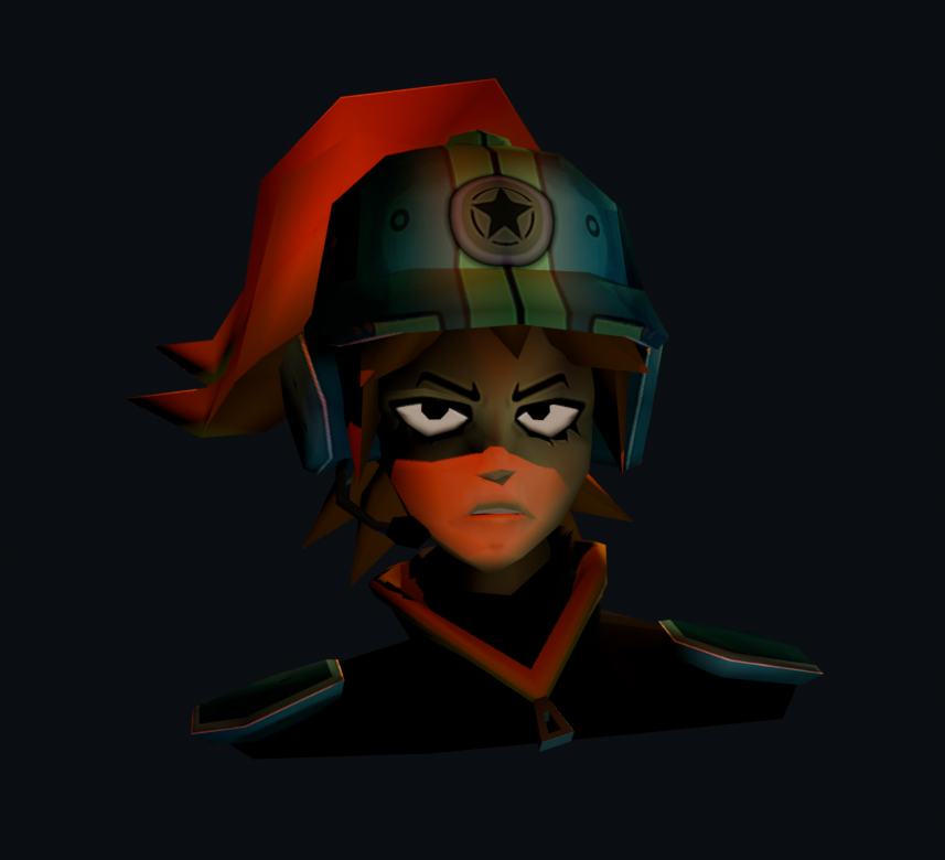 robotchimpz's tweet photo. experimenting a little with 3d character styles with a design i got https://t.co/rWDuAbaS52