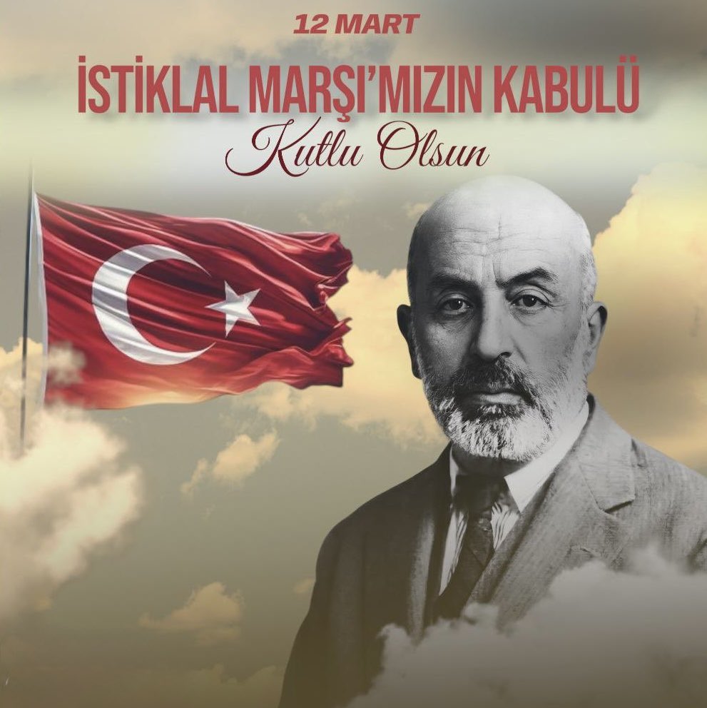 105 yıldır aynı inanç, aynı ruh ve aynı hürriyet sevdasıyla okuduğumuz bu eşsiz marşı bizlere emanet eden Mehmet Akif Ersoy’u rahmet ve minnetle; vatanımız uğruna canlarını feda eden tüm kahraman ecdadımızı saygı ve şükranla anıyorum.

#Kuluncak