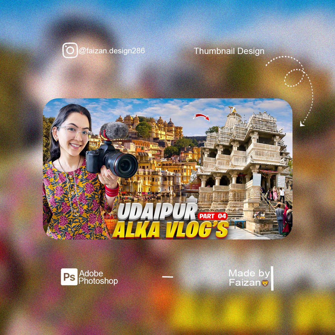 FaizanDesign's tweet photo. Recent thumbnail for a client🙀❤️
Dm to get your thumbnails now !! https://t.co/xGqiK4gKnh