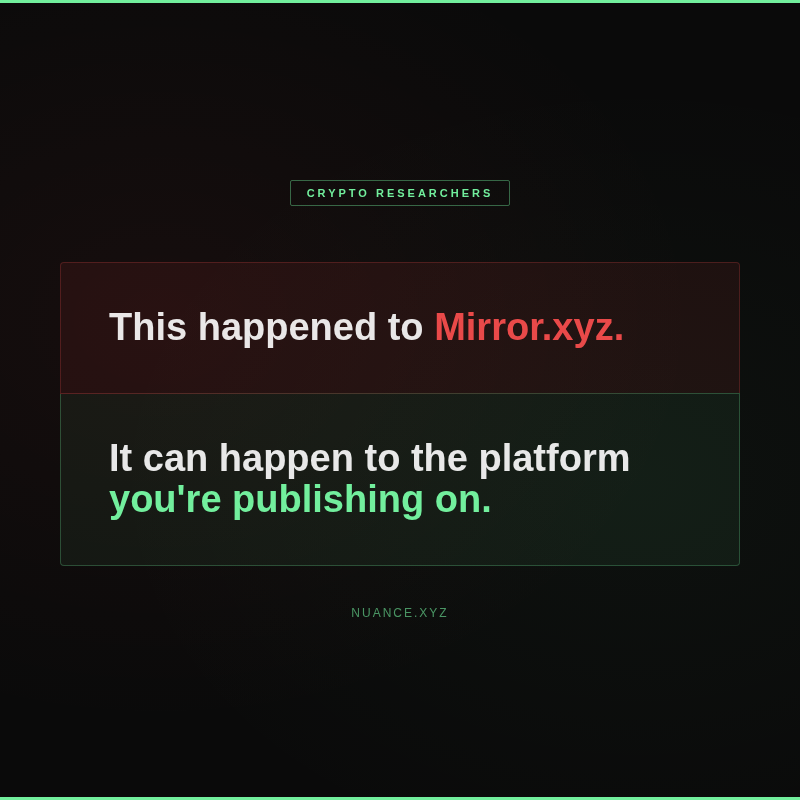 Nuance DAO tweet media