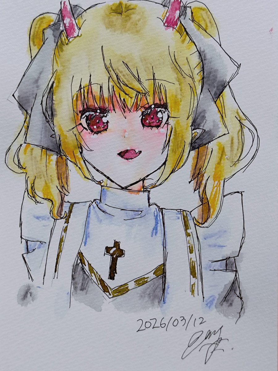 「いつものヴァンパイアさん」|岸田騎士(🔥📐💢)のイラスト