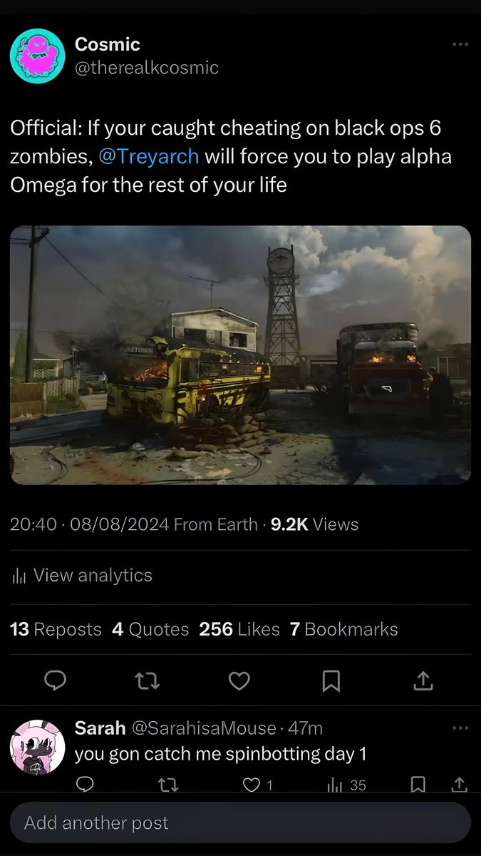 Cosmic tweet media