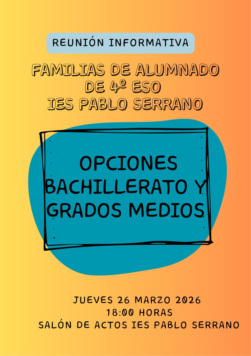 IES PABLO SERRANO tweet media