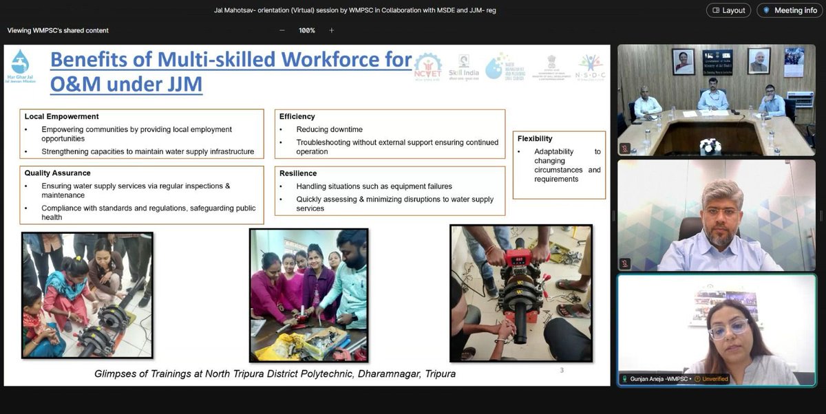 Water Management & Plumbing Skill Council tweet media