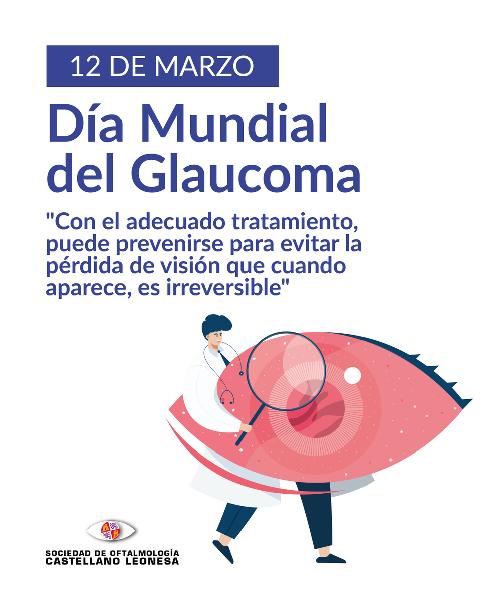 SOFCALE1's tweet photo. 👁️DÍA MUNDIAL DEL GLAUCOMA👁️

La detección precoz y un tratamiento adecuado son fundamentales para evitar la pérdida de visión que provoca el glaucoma.
 
Si eres profesional, consulta nuestra guía de práctica clínica: https://t.co/kNmbMmWgRI https://t.co/dgywxoLMd1