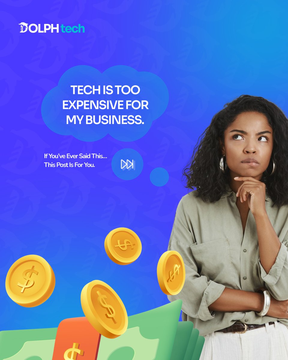 dolphlabs's tweet photo. On today’s episode of Tech Myth Debunk 👇

“Tech solutions are only for big companies.”

True or false?

#TechMyths #BusinessTechnology #DigitalTransformation #TechForBusiness #DolphTech #SmartSystems https://t.co/QBt7v8gj1H