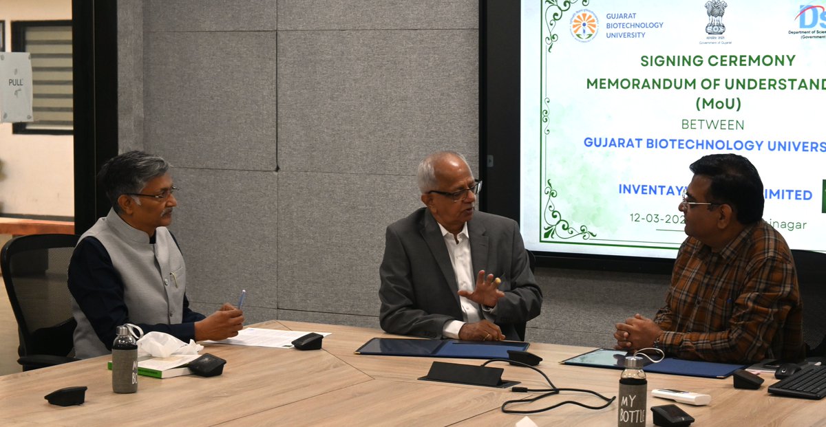 Gujarat Biotechnology University tweet media