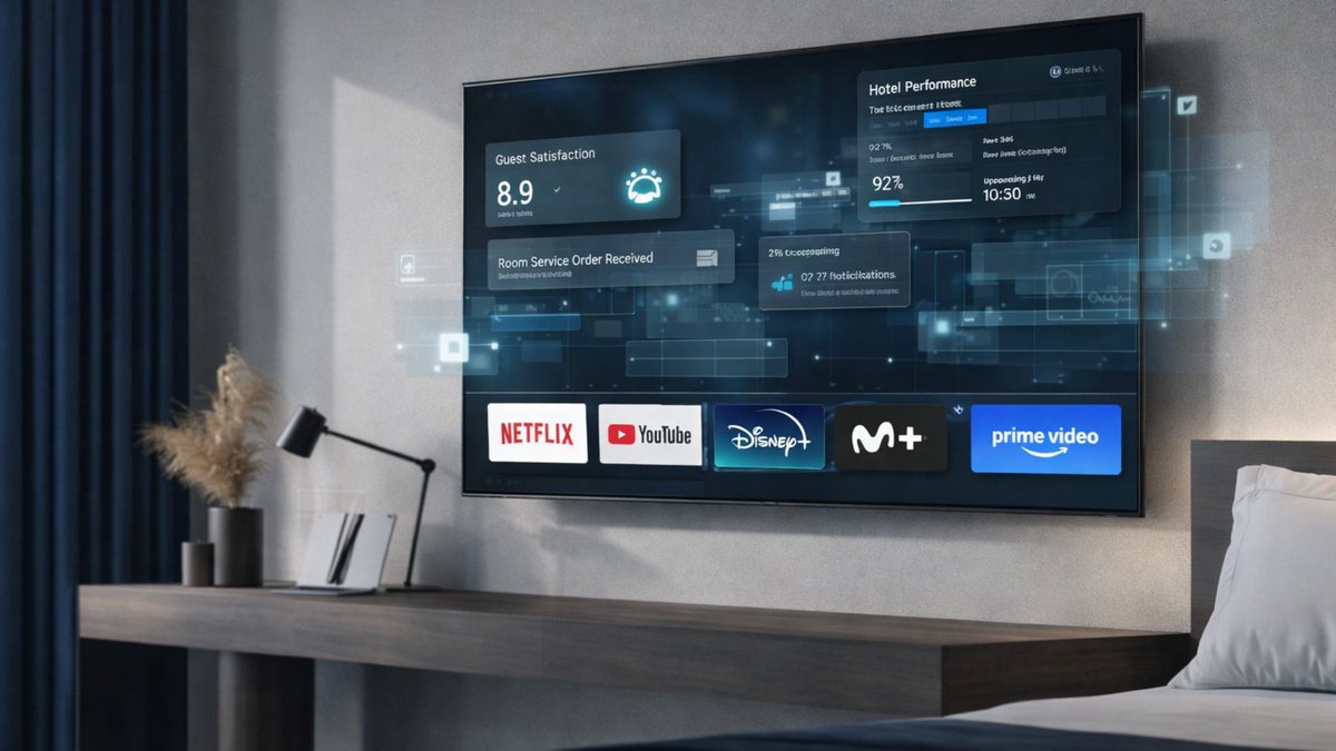 yuvod's tweet image. Many hotel TV systems still follow an old logic.

On-premise and hybrid models rely on both cloud and local infrastructure. Updates often require technical planning.

Cloud-native systems evolve continuously.

#CloudHospitality #DigitalHotelTV #HotelTV