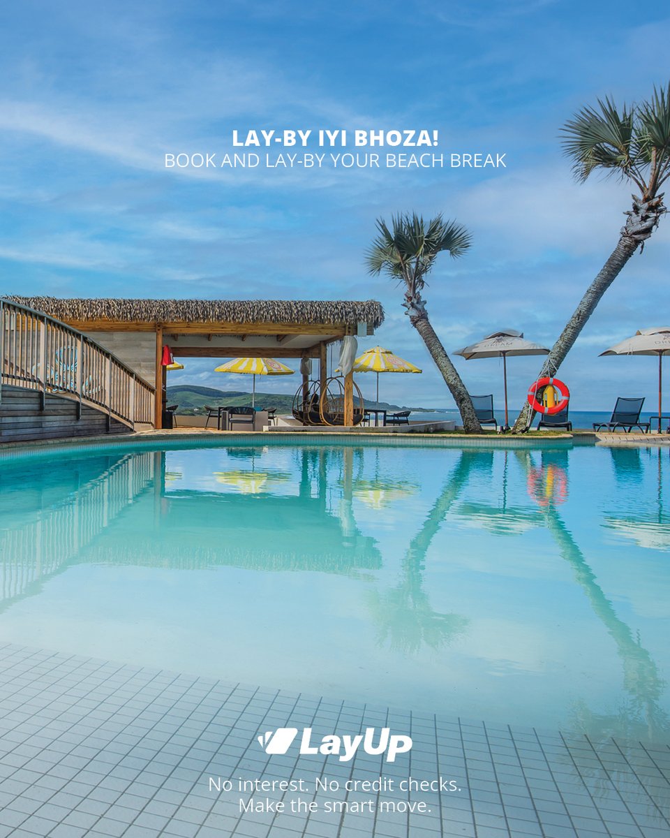 BlueMarlinKZN's tweet photo. Ready to lock in your beach escape without the stress? Book with Layup and make flexible payments for your all-inclusive Blue Marlin getaway – sun, sea, and everything sorted, on your terms. 🌴💳

#BlueMarlin #Holiday #AllInclusive #LayUp https://t.co/g3E60dqY8L