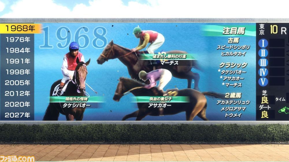 セーブデータ引き継ぎ特典は5億円。『ウイニングポスト10 2026』体験版