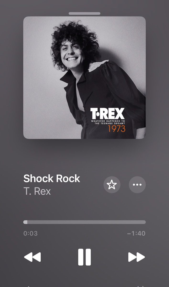 kumaichan901t's tweet photo. お疲れ様木曜日
木曜日、業務終了
あーざっすっ!
明日は有休!
#TRex
#MetalGuru
#SolidGoldEasyAction
#ShockRock
#20thCenturyBoy
#Nowplaying https://t.co/vNfy7IK5bC