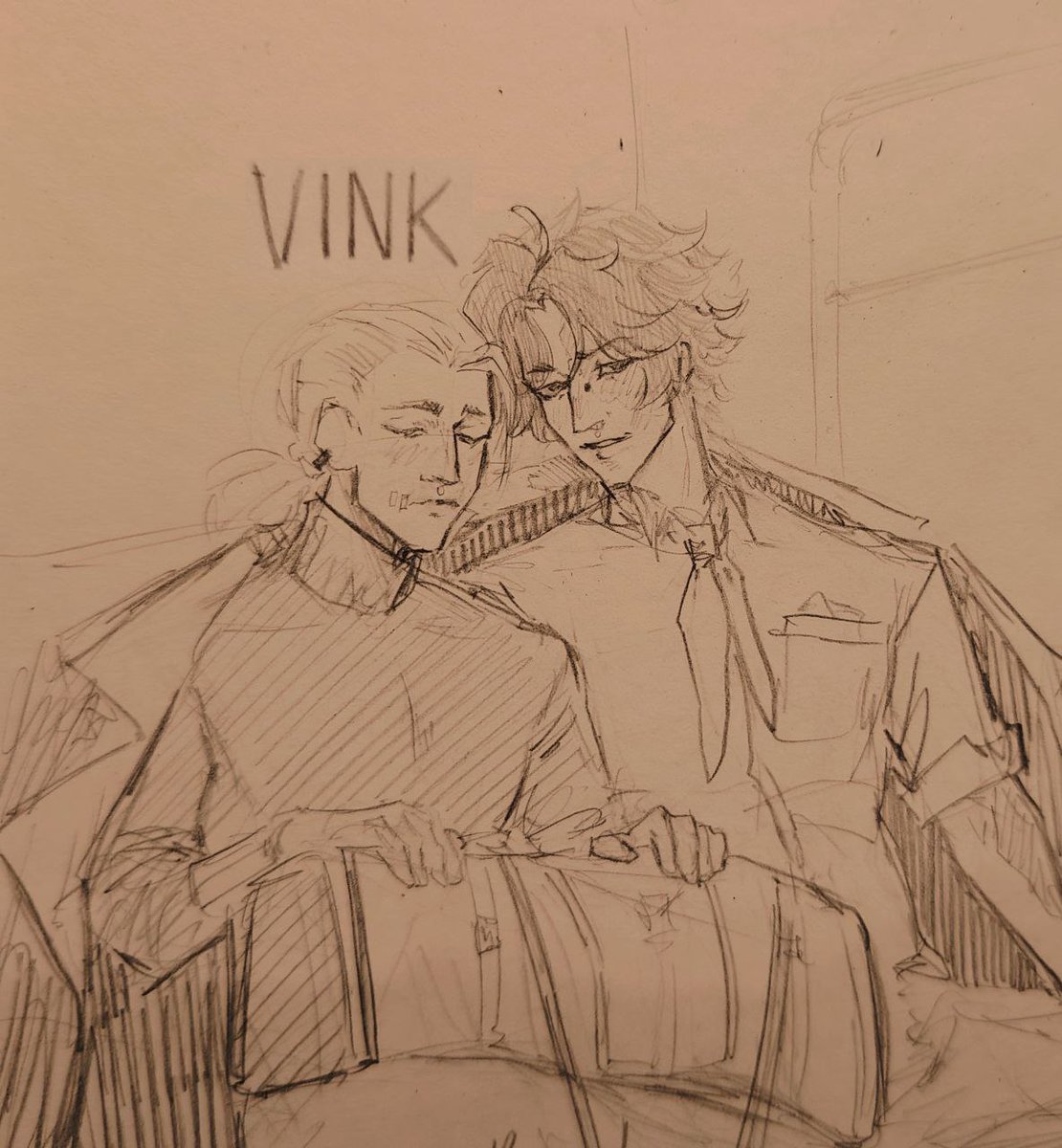 Box_of_night's tweet photo. found sth old in my sketchbooks, from the days when I had the nick "Vink"
#第五人格 #nortnaib #identity_v https://t.co/kEOWk1Me4F