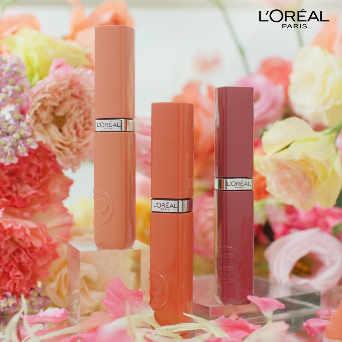 Bloom in Love! ให้ความสวยเบ่งบานดุจดอกไม้ กับ 𝙋𝙖𝙧𝙞𝙨𝙞𝙖𝙣 𝙎𝙪𝙢𝙢𝙚𝙧 𝘽𝙡𝙤𝙤𝙢  ต้อนรับซัมเมอร์ ด้วยลุคสาวหวานสดใส โทนสีส้มแบบ ‘BECKY’  <a href="/AngelssBecky/">Becky Armstrong</a>  ​

Infallible Laque Resistance ลิปเนื้อวาว เบลนด์ง่าย สบายปาก ให้ปากฉ่ำวาว ติดทนนาน 16 ชม.

สี 225 Rouge Confidence
