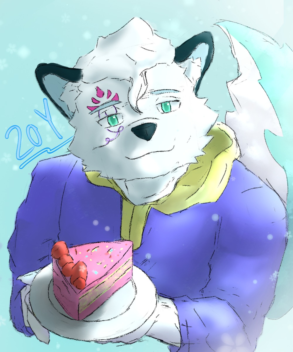 Sol1us's tweet photo. Hbd to meee 🎂

(It should be yesterday but I forgot to post 🥀)

#furry #fursona https://t.co/ALEqcR49Pw
