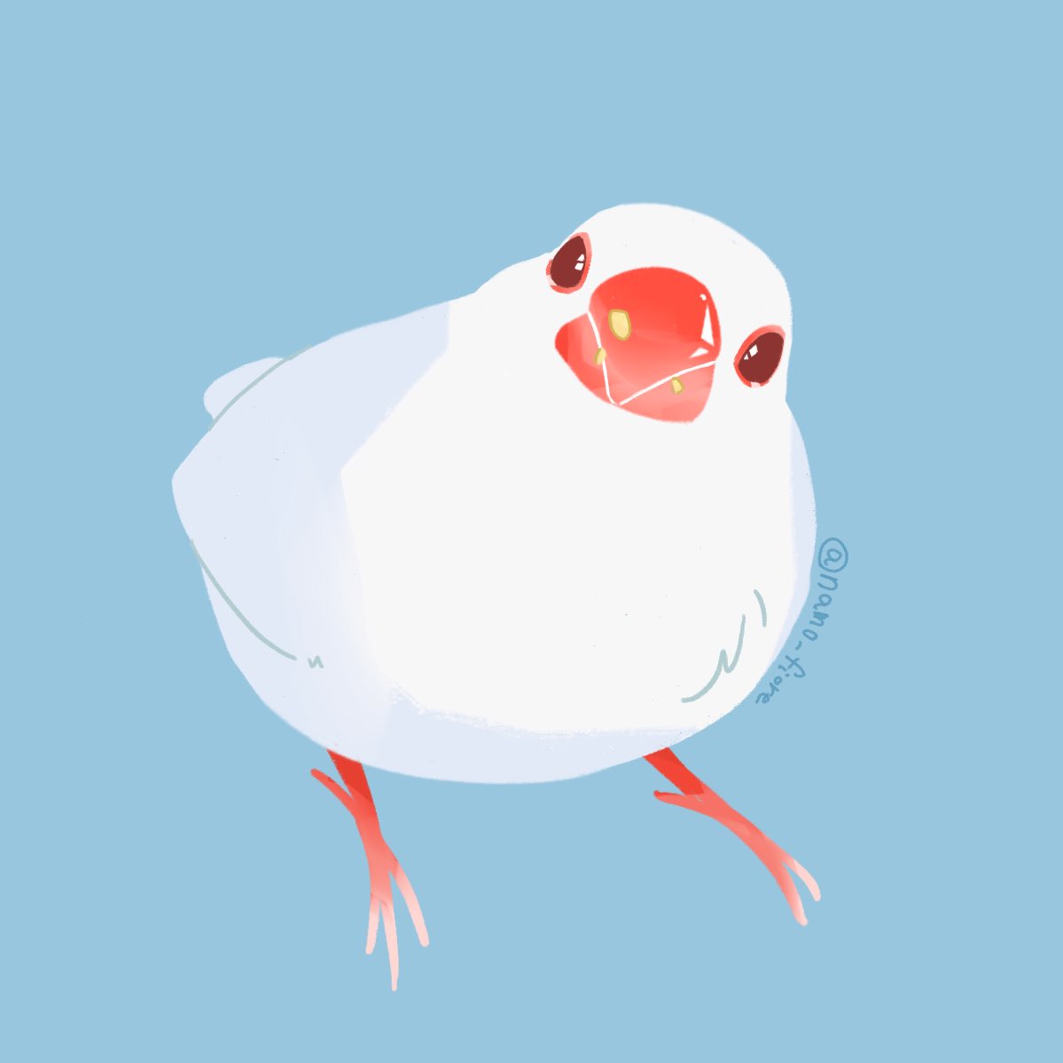 #文鳥
【イラスト企画】
無地背景に文鳥1羽を描きます！
アイコンとして使用可能です

絵柄は添付の画像を参考にしてください

🌟応募方法:フォロー（新規可）&amp;リポスト
⚠︎鍵垢は対象外です

締切は3/13（金） 21:00
あたるってぃーを使用して抽選を行います
当選者（1名）にのみDMを送ります✉️